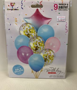 Pink and Blue Balloon Pack