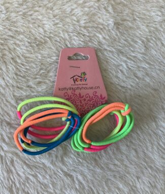 80s Neon Hair Ties