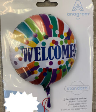 Welcome Foil Balloon