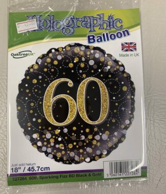 60 Black And Gold Single Foil