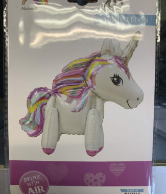 Unicorn 4D Foil Balloon