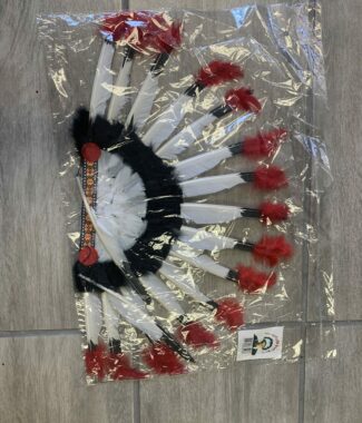 Red Indian Chief Headpiece