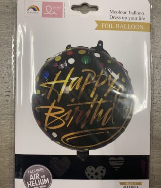 Happy Birthday 18 Inch Foil