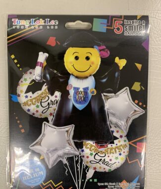 Graduation 5pc Foil Balloon