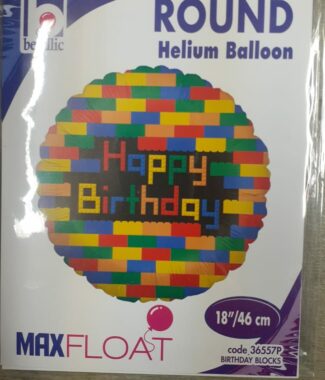 Happy Birthday Lego Single foil