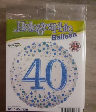 Blue Single Foil 40