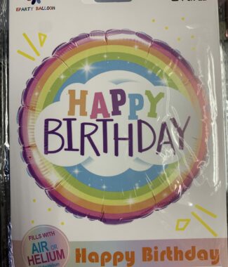 Happy Birthday Foil