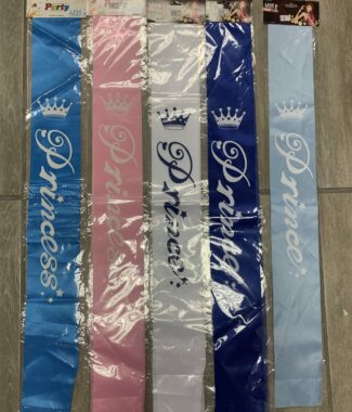 Prince  and Princess Sash