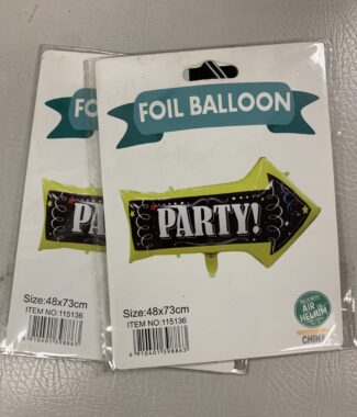 Foil Party Balloon