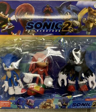 Sonic The Hedgehog 3Pcs
