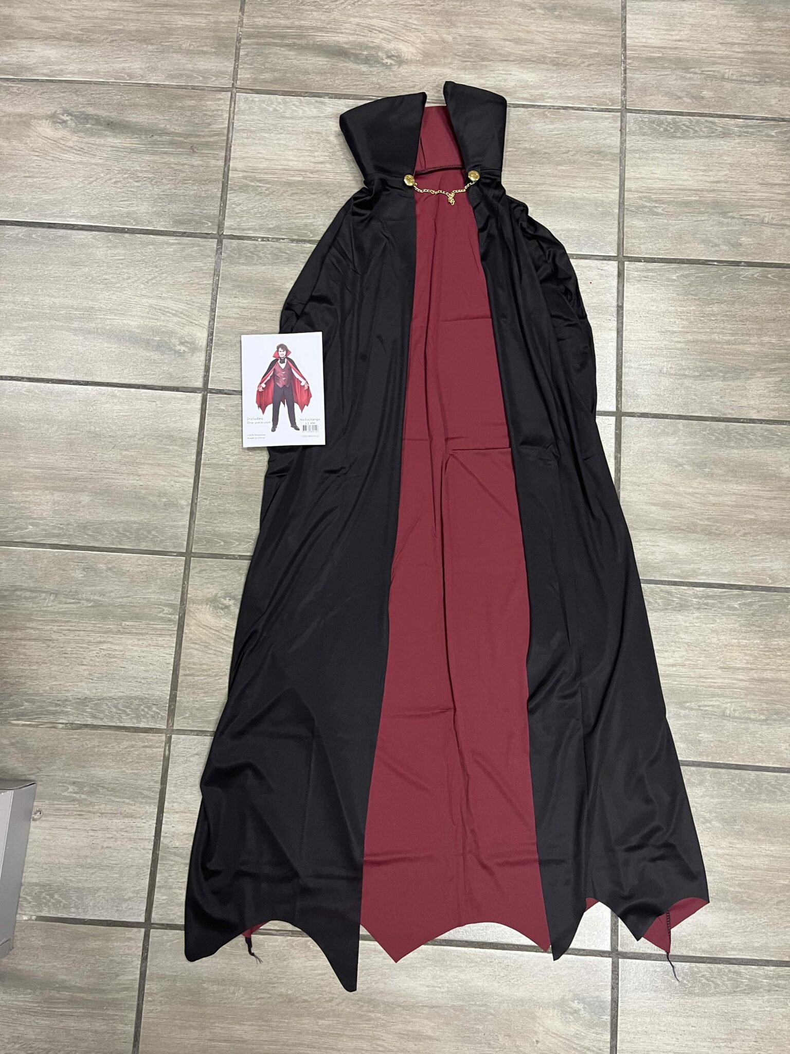 Cape De Vampire Halloween - Capuche Cosplay Homme Femme Adulte Pour Fête Déguisée - 12