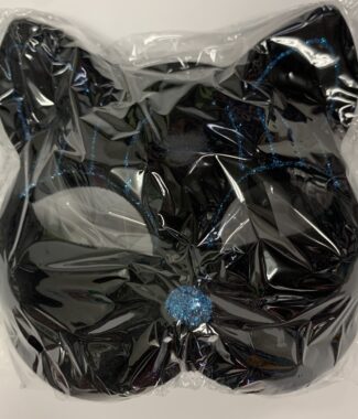 Cat Satin Black Mask