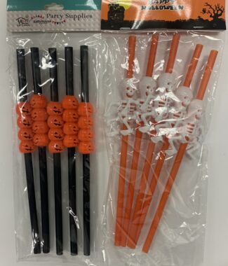 Halloween Straws (Pack of 5)