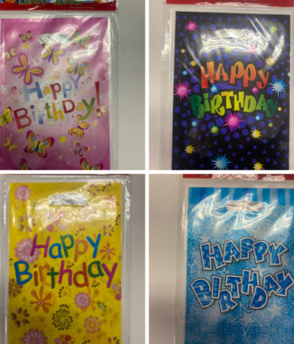 Happy Birthday Loot Bags