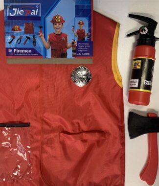 Firefighter / Firemen Kids Costume (5 Piece)