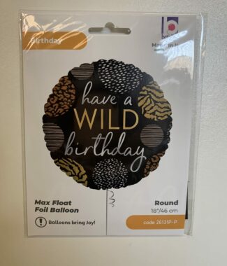 Have A Wild Birthday 18inch