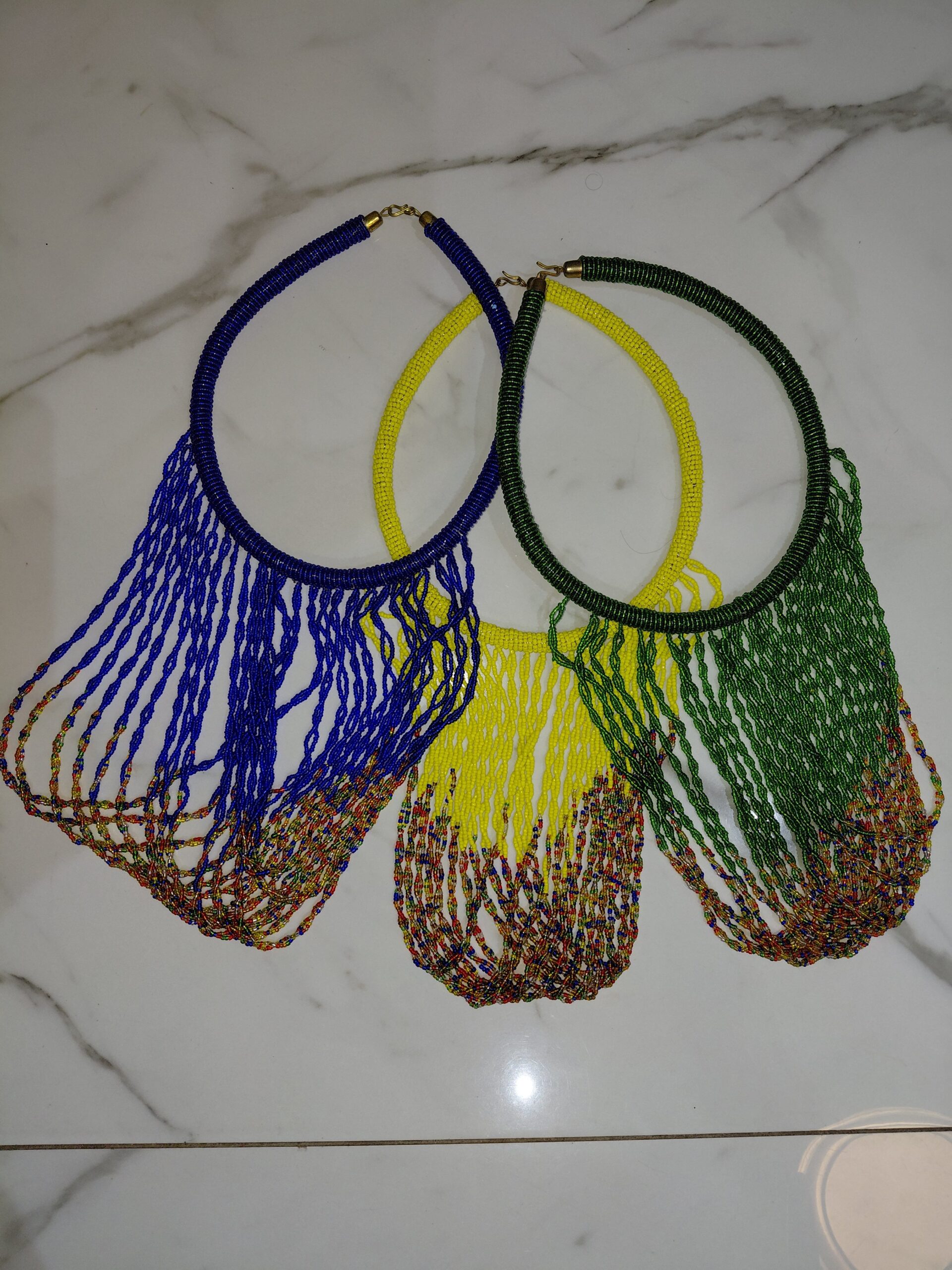 African Adult Necklace with Beads