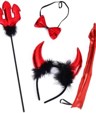 Sexy Devil  4pc Set